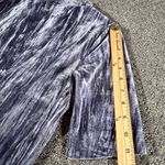 Pilcro and the Letterpress Pilcro‎ Anthropologie Shirt Womens Velveteen Blue Short Sleeve Top Size XS Photo 8