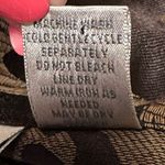 Chico's Women's Jacket Size 2 Large Floral Silk Rayon Brown Long Sleeve Classic Photo 5