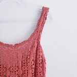 Free People  Beach Crochet Eyelet Hi-Lo Universal Coverup Dress Photo 2