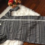 H&M Black & White Long Sleeve Lightweight Dress Photo 2