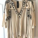 Free People New Romantics Bohemia Peasant Blouse Photo 2