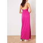 Ba&sh  Fuchsia Pink Rixelle Backless Maxi Formal Dress 3 / L $395 Photo 1
