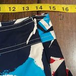 CHAPS Sport Golf Tennis Skirt Skort Size 4 Navy Floral Side Zip NWOT Sporty Photo 7