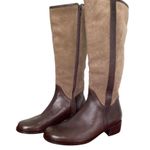 Rossi & Caruso Argentina Suede/ Leather Brown Boots Sz 8 Photo 1
