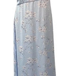 Sachin + Babi Sachin‎ & Babi Blue Floral One-Shoulder Puff Sleeve Maxi Dress – Size 10 NWOT Photo 0