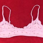 SKIMS fits everybody lace scoop bralette in cherry print size L Photo 3