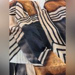 Le chateau  NWT Asymmetrical Faux Wrap Sheer Shimmer Mesh Dress Size M Photo 5