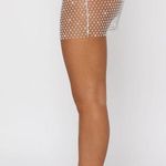 White Fox Boutique Feel the Beat Mini Skirt White Photo 5