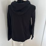 James Perse  Estilo Hooded Full Zip Black Sweatshirt Jacket Size small Photo 3