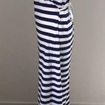 Denim & Co. Blue/White Striped Maxi Dress sz XS Blue Photo 2