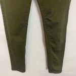 Loft Button Fly Camo Green High Rise Jeans Size 6/28 NWOT Photo 4
