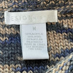 Design History  women wool blend short cropped sweater with pockets Blue Size M Photo 8