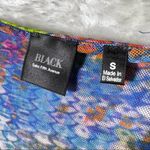 Black Label Saks Fifth Avenue Multicolor Snakeskin Print Ruched Top Photo 10