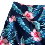 NWT Viordia 9" High Waisted Long Swim Board Swim Shorts with Pockets Blue Size L Photo 5