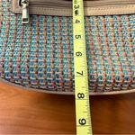 Simply Noelle  Woven Rattan Straw Colorful Multi‎ Shoulder Crossbody Bag Purse Photo 8