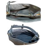 Charming Charlie | Gray Convertible Bucket Bag with Removable Pouch Photo 5