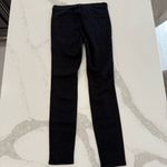 frame denim Frame Le Skinny de Jeanne Distressed Denim Jeans Women’s Size 29 Film Noir Black Photo 4