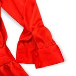 FRNCH Paris Aurélie red midi cocktail party dress Photo 4