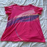 Ideology  Womens Size 2X Top Short Sleeve T Shirt Tee Pink Breathable Yoga Active Photo 0