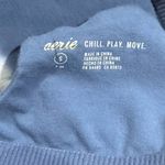 Aerie Tie Dye Halter Tank Top Blue White Women’s Small Photo 1