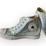 Converse Rare: Sophia Vergara’s ✪ Chucks Lux Mid Wedge Sneakers ✪ Metal Glacier Photo 6