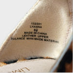 Limelight  Lyanna Animal Leopard Print Platform Peep Toe Chunky Block Heels 8.5 Photo 4