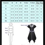 SCARLET DARKNESS Gothic Dress Lace Top Asymmetrical Hem medium NWT Black Photo 6