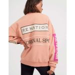 PE Nation Eastbrook Sweater in Coral Mid Orange Size M Photo 12