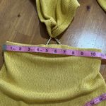 Meshki  Anna Flare Sleeve Knit  Dress Yellow Photo 11