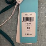 Beach Bunny ‎ Key Hole Bikini Top Teal nwt Photo 3