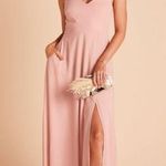 Birdy Grey NWT DEVIN CONVERTIBLE DRESSCHIFFON DUSTY ROSE Size Small Photo 0