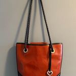 Brighton Vintage Caroline Leather Bucket Shoulder Bag Photo 8