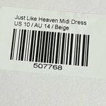 Princess Polly • NWT Just Like Heaven Midi Dress Brown White Floral Photo 8