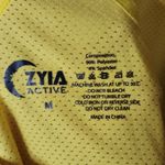 Zyia  Active Woman’s Yellow Mesh Racerback Athletic Tank Top Size Medium Photo 2