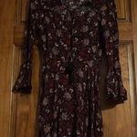 American Eagle Floral Long Sleeve Dress Photo 0
