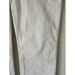 Madewell NWD Mid Rise Kick Out White Stretch Denim Jeans Women’s Size 24 Photo 6