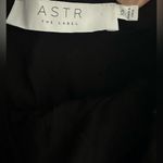 ASTR  The Label Black Thea Linen Blend Crop Top Size XS Photo 2