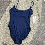 Anne cole  NWT Navy Blue One Piece Swimsuit plus Photo 0