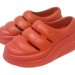 UGG  Women's Size 7 Sport Yeah Clog Samba Red Platform Photo 0