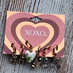 XOXO Fashion   3 pairs of earrings SET NWT Photo 1