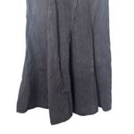 SAINT ART Denim Sleeveless Maxi‎ Dress Faded Black Small Photo 2
