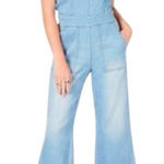 Dollhouse Juniors' Cropped Wide-Leg Denim Overalls 3 EUC Photo 0