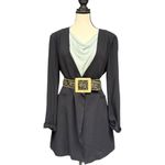 BCBGeneration BCBG Generation Black Longline Blazer Size Large Business Casual Office Blazer Photo 6