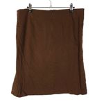 Savvy by Rafael Brown Y2K Ribbon Knee Length Skirt 8 Photo 1