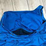 Becca  Turquoise Blue One Shoulder Swim Dress Plus Size 1X Photo 7