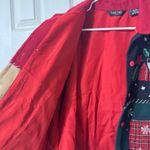 NWOT VTG TakeTwo Classic Ugly Christmas Sweater wool Jacket snowman Patchwork XL Red Photo 10