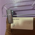 American Eagle Outfitters Brown mom skorts in brown denim Photo 2