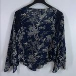 Denim & Supply Ralph Lauren Ralph Lauren Denim & Supply bohemian floral flutter sleeve blouse size small Photo 5