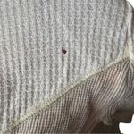 Free People Diamond Dozen Waffle Knit Thermal Long Sleeve Colorblock Top Small Photo 7