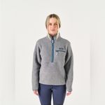 Patagonia  Retro Pile Marsupial Sherpa Half Zip Sweatshirt Size Medium Photo 1